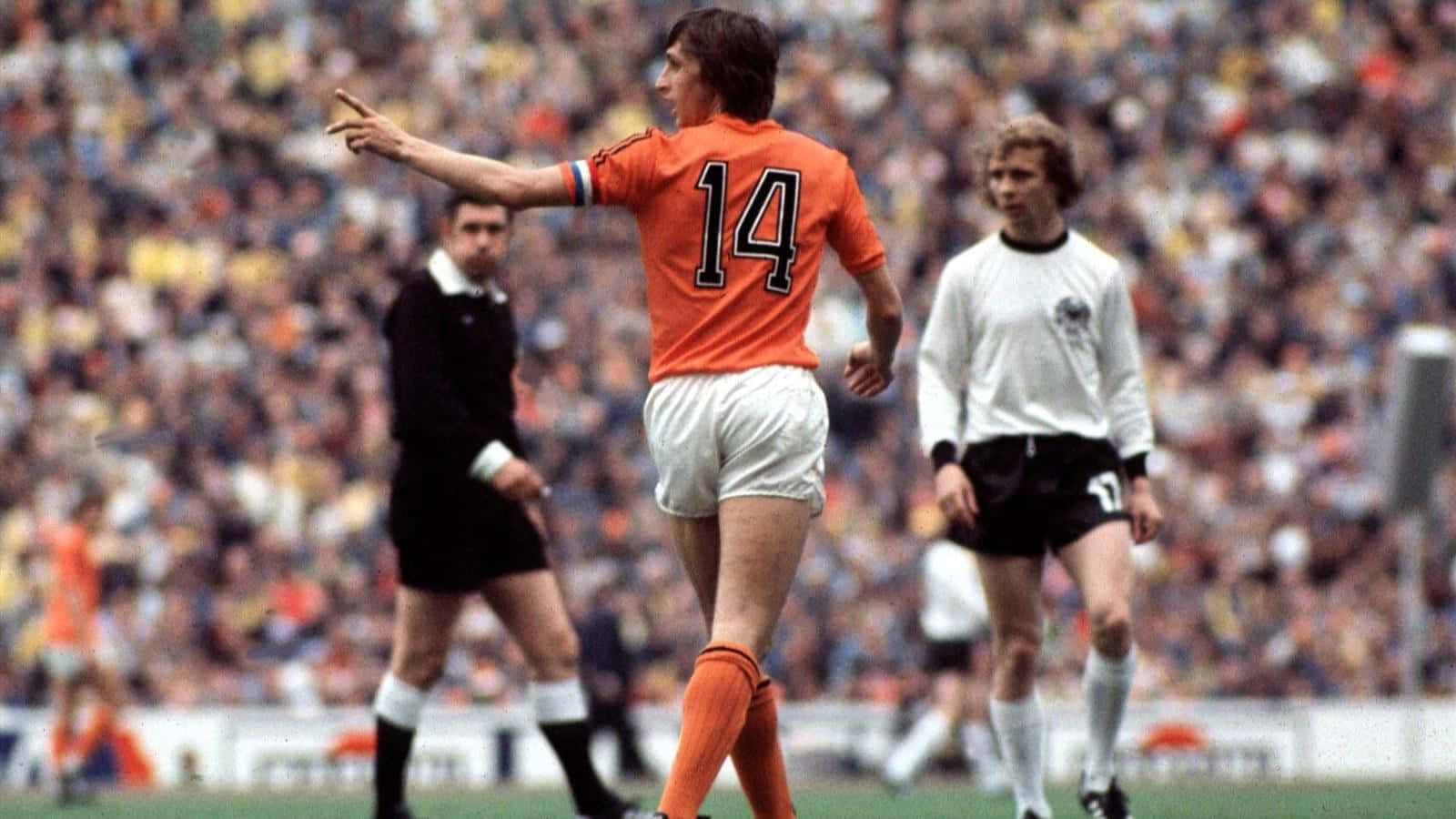 Netherlands No. 14 Johan Cruyff Wallpaper