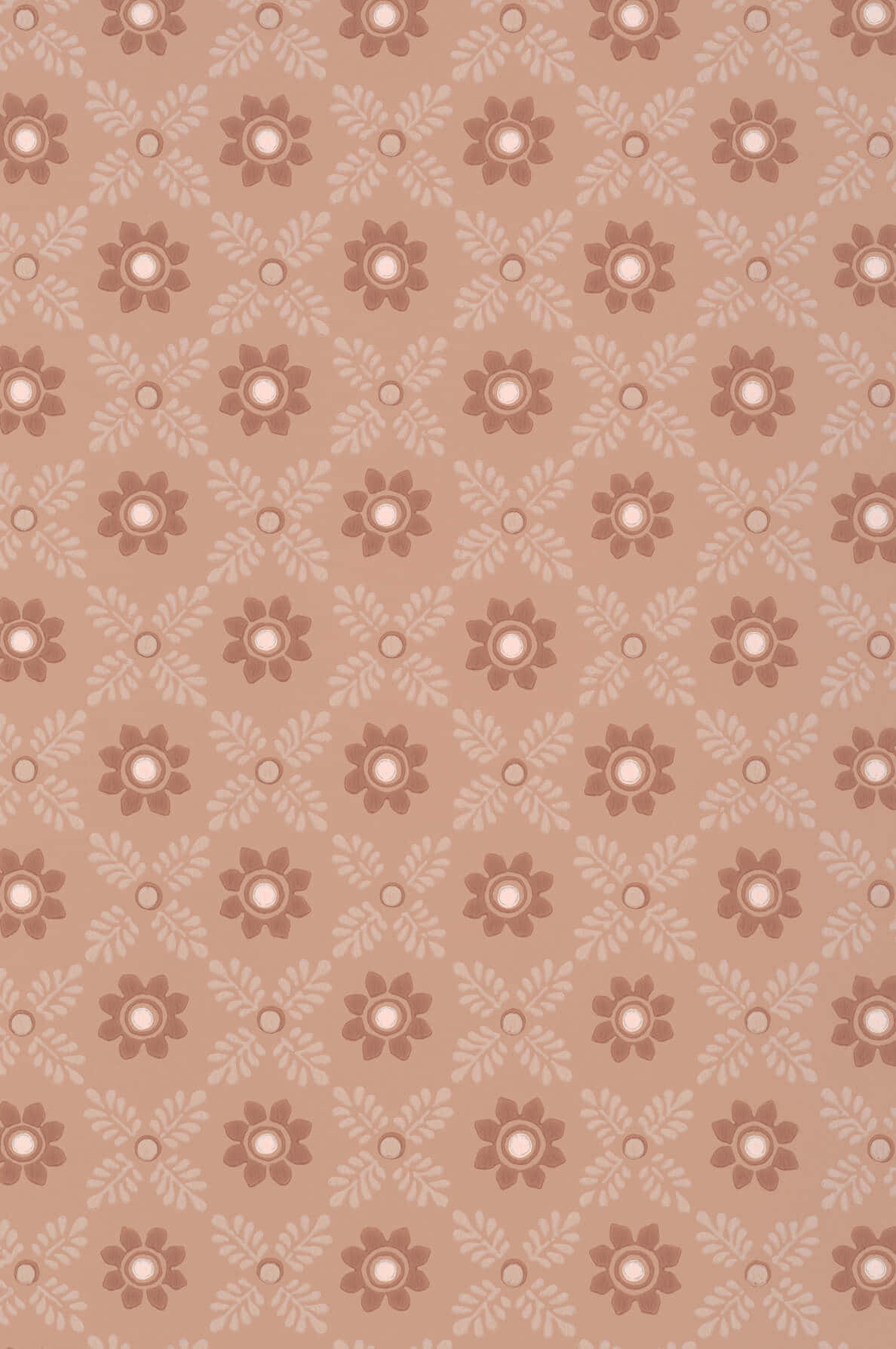 Neutral_ Floral_ Pattern_ Background.jpg Wallpaper