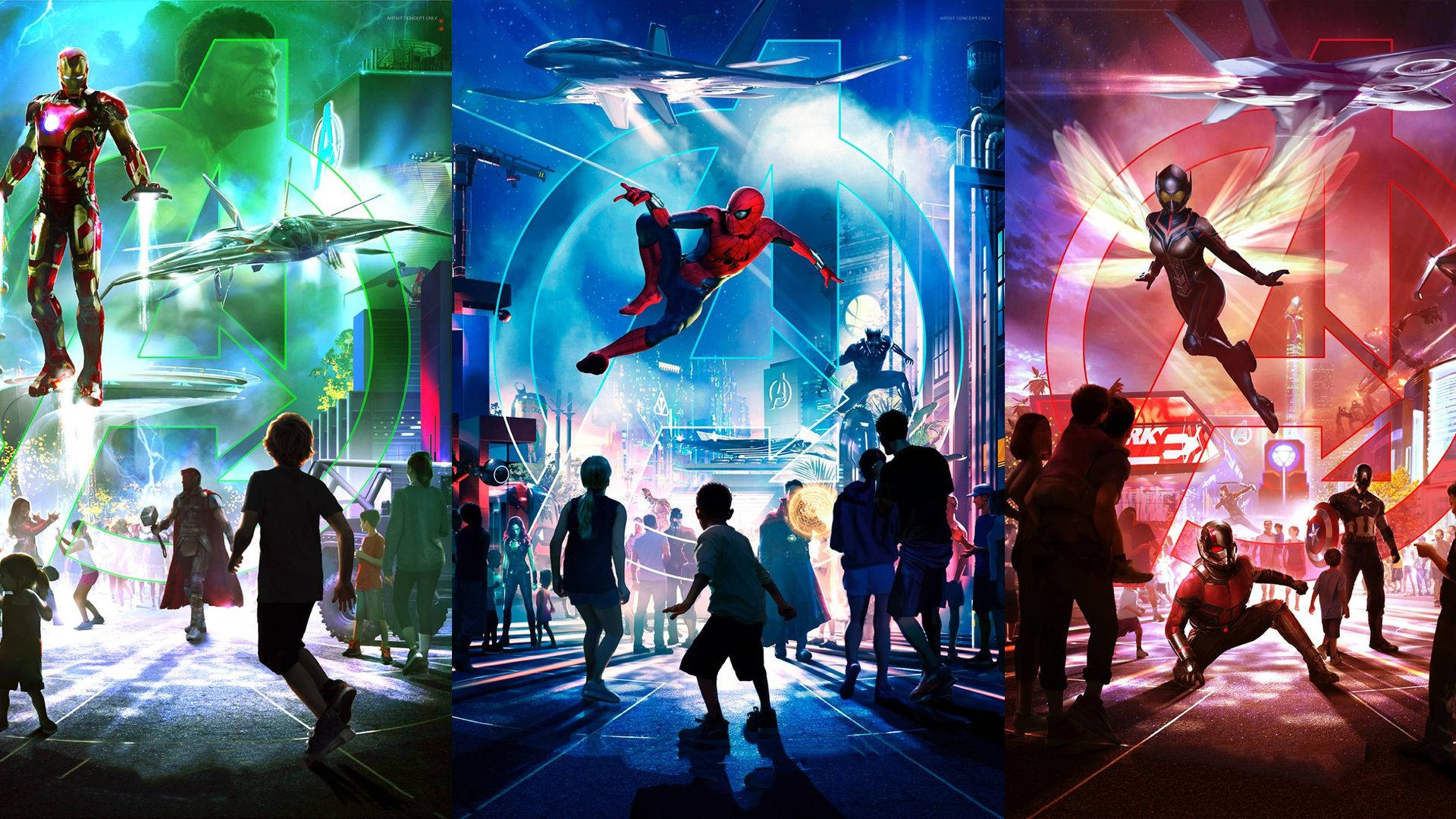 New Disney Marvel Laptop Wallpaper