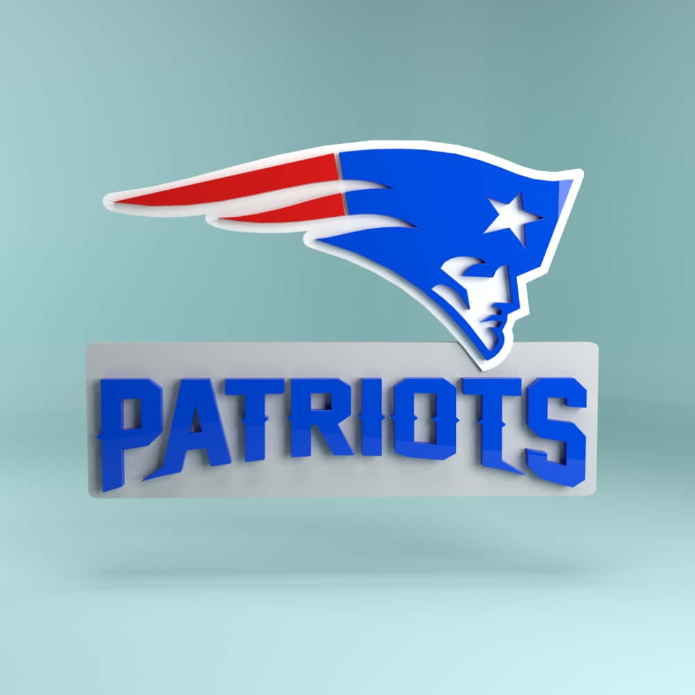 New England Patriots Logo3 D Wallpaper