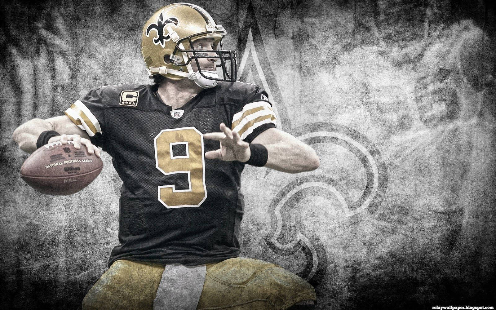 New Orleans Saints Drew Brees Wallpaper