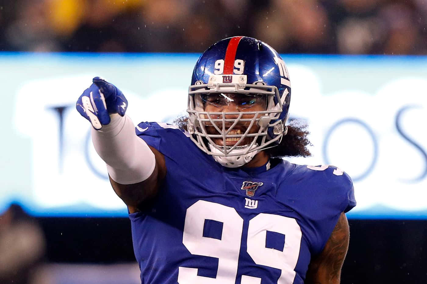 New York Giants Leonard Williams Candid Wallpaper