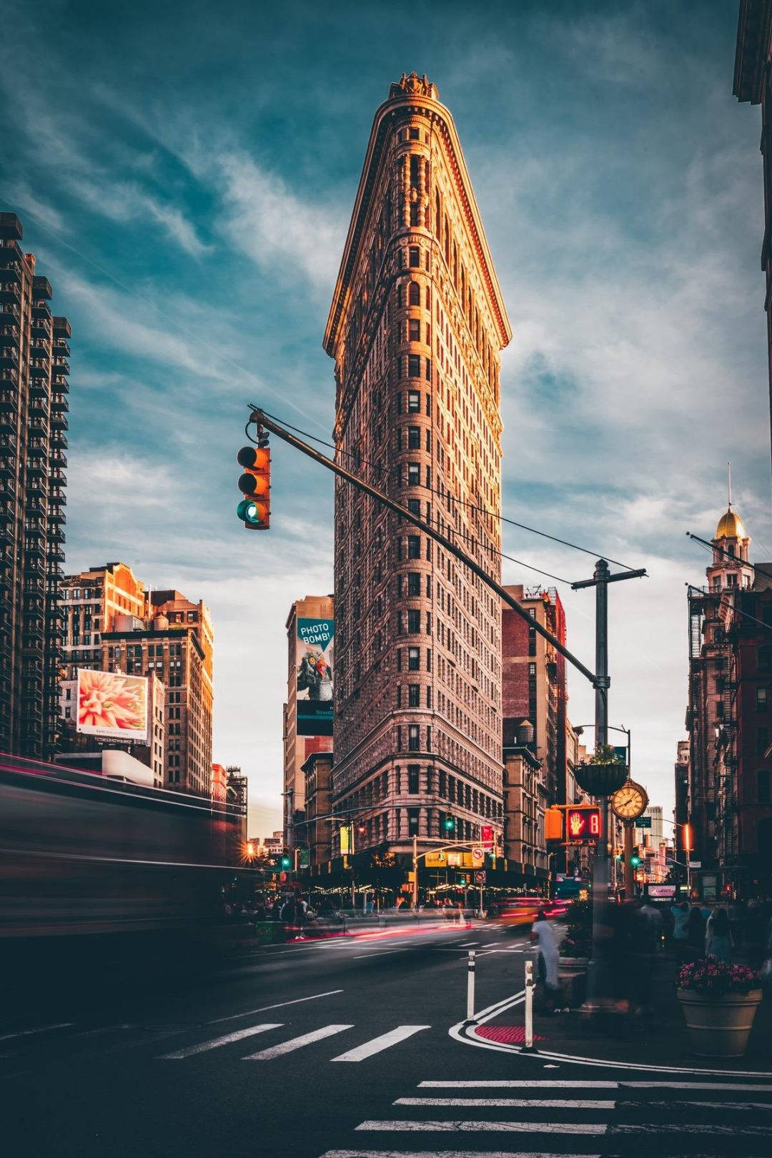 New York Hd Iphone Flatiron Building Wallpaper