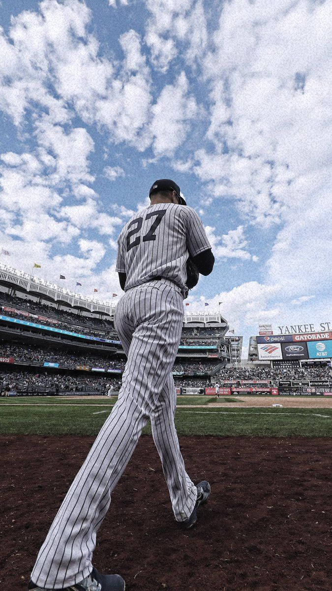 New York Yankees Stanton Game Field Wallpaper