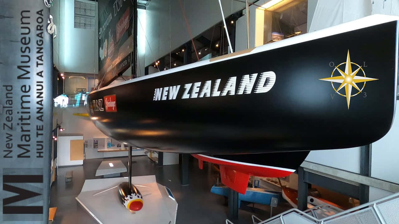 New Zealand Maritime Museum Exhibit Wallpaper