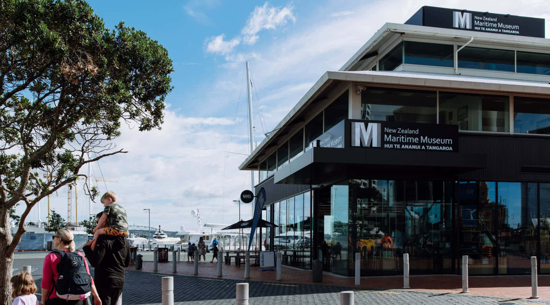 New Zealand Maritime Museum Exterior Wallpaper