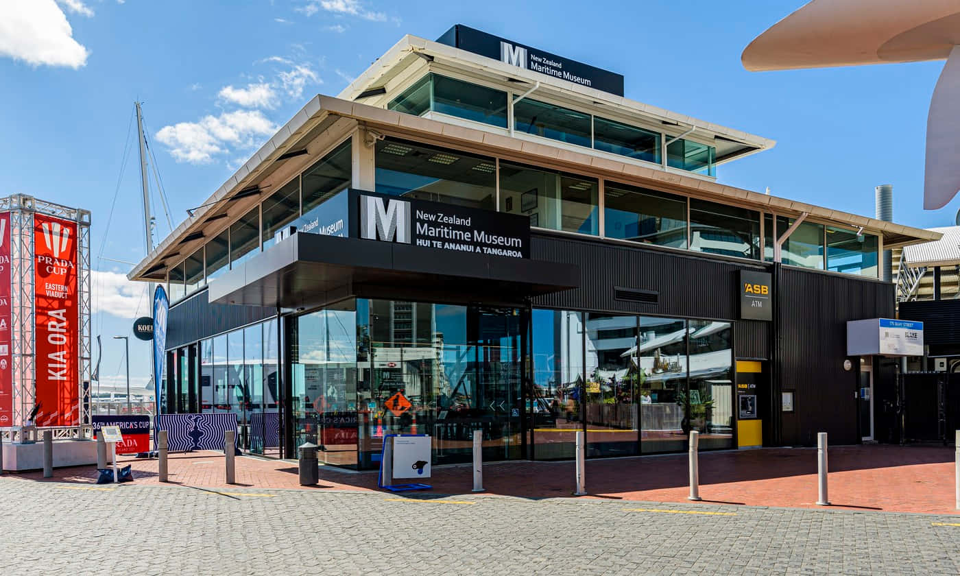 New Zealand Maritime Museum Exterior Wallpaper