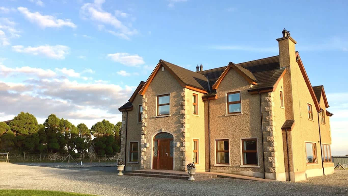 Newry Countryside House Exterior Wallpaper