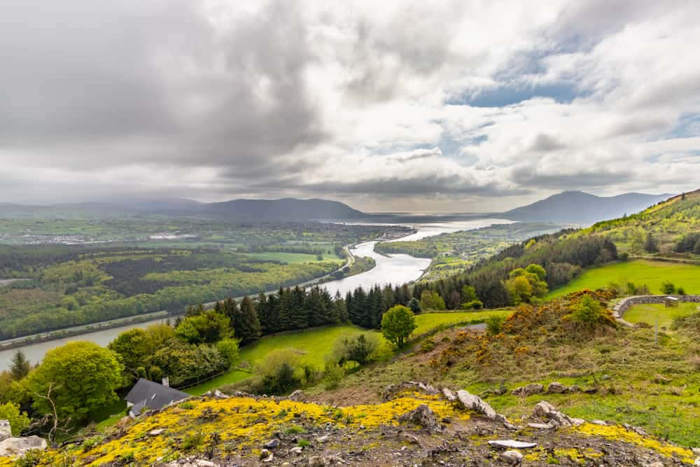 Newry River Valley View Wallpaper