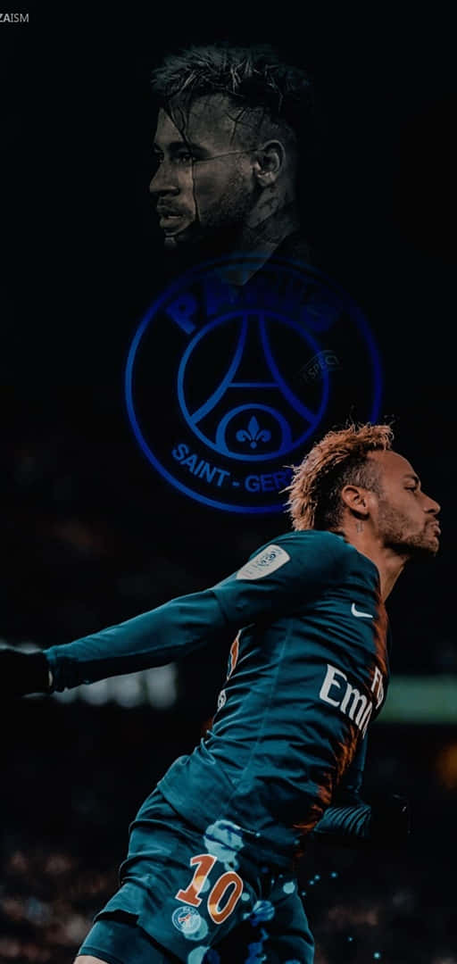 Neymar Jr. At The Highest Level Of Detail Wallpaper