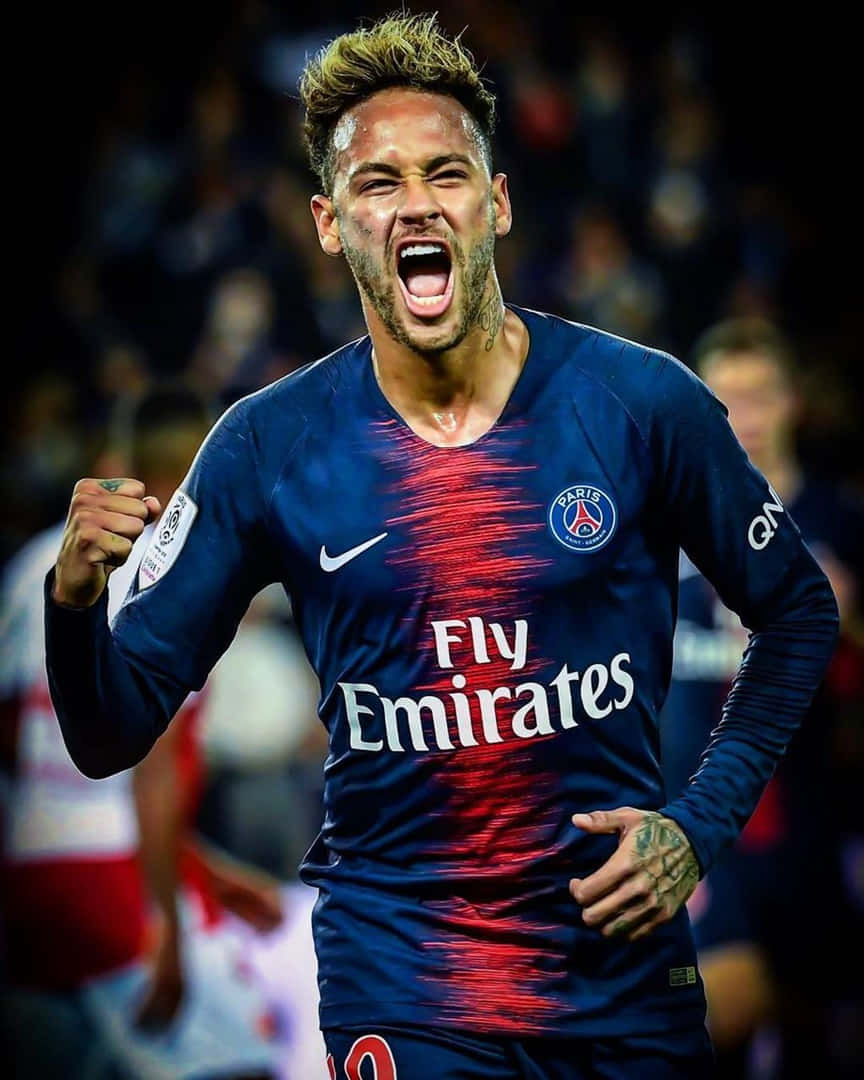 Neymar Ultra Hd French L1 Football Match Wallpaper