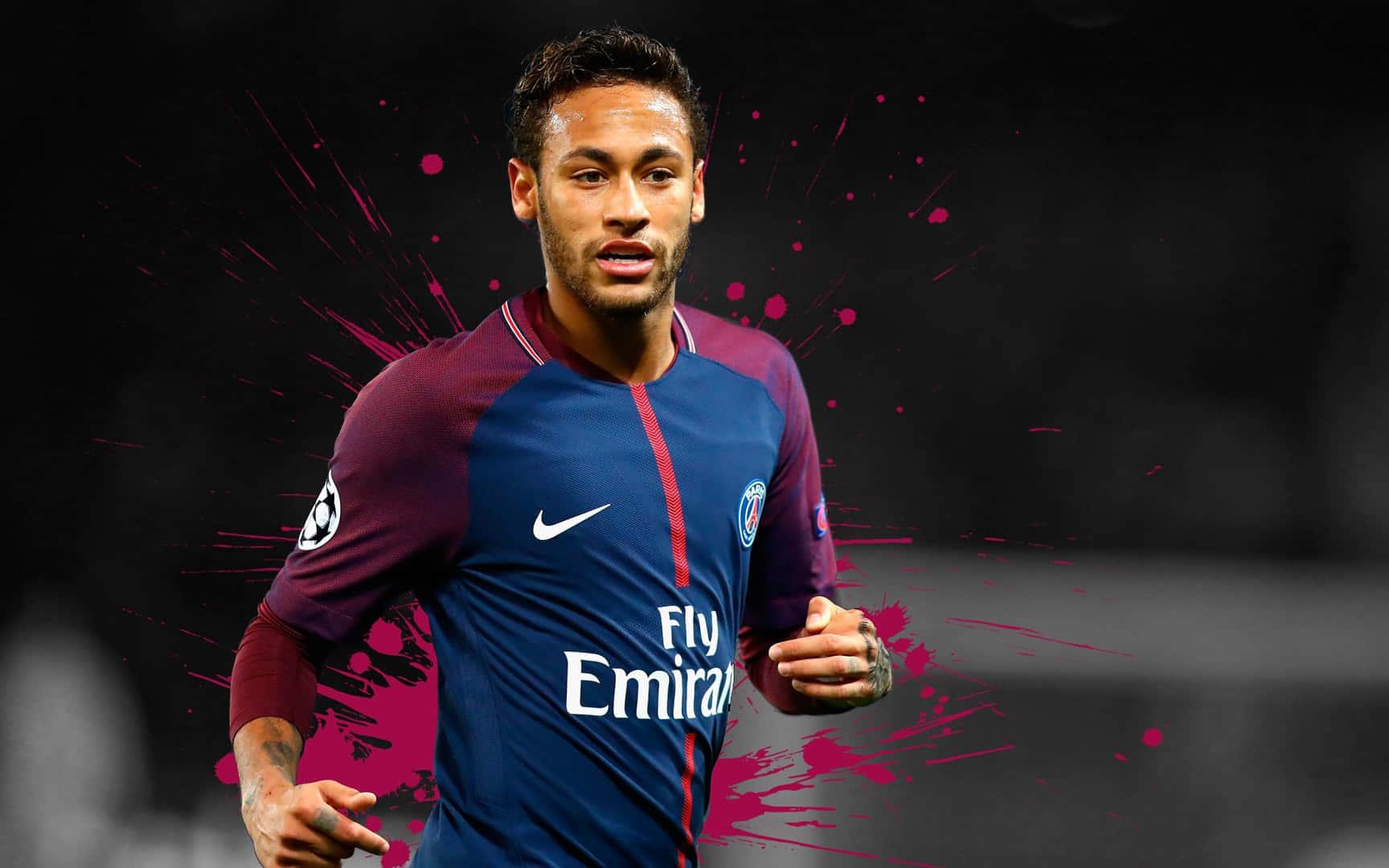 Neymar Ultra Hd Paris Saint-germain Player Wallpaper