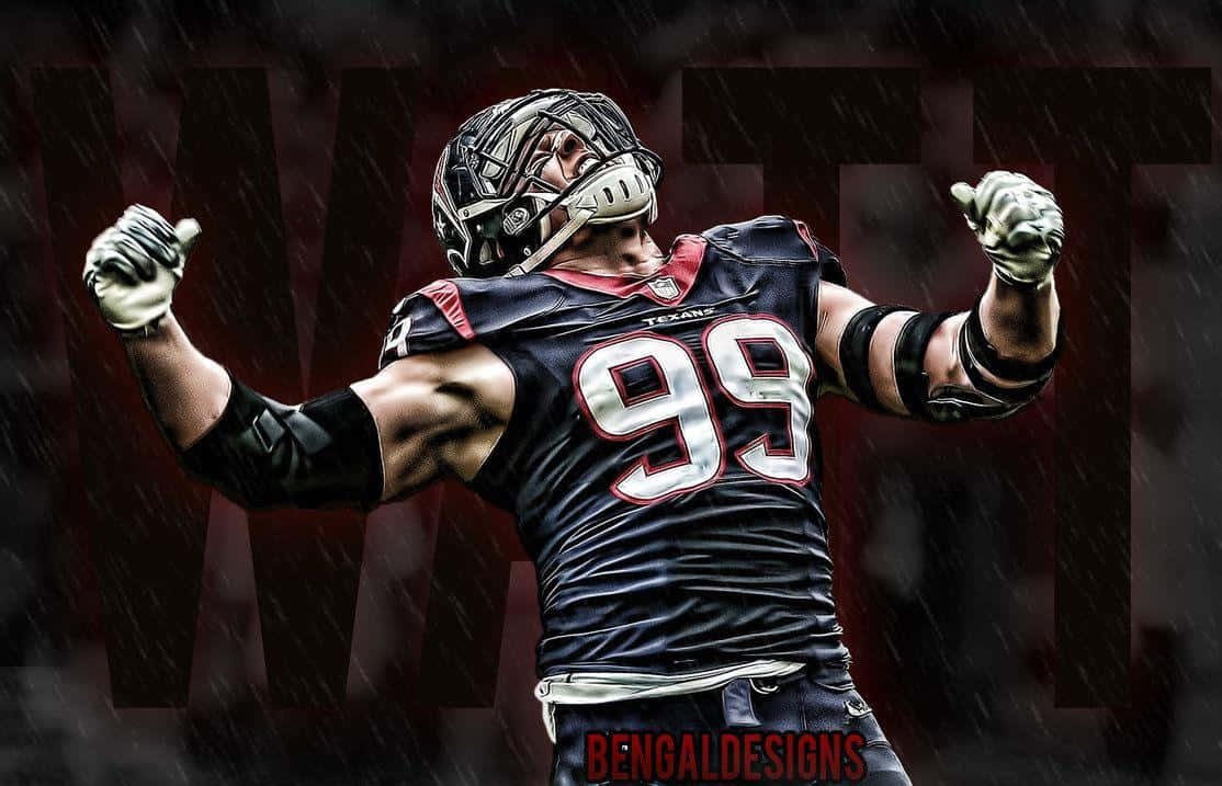 Nfl Defensive End Jj Watt Wallpaper