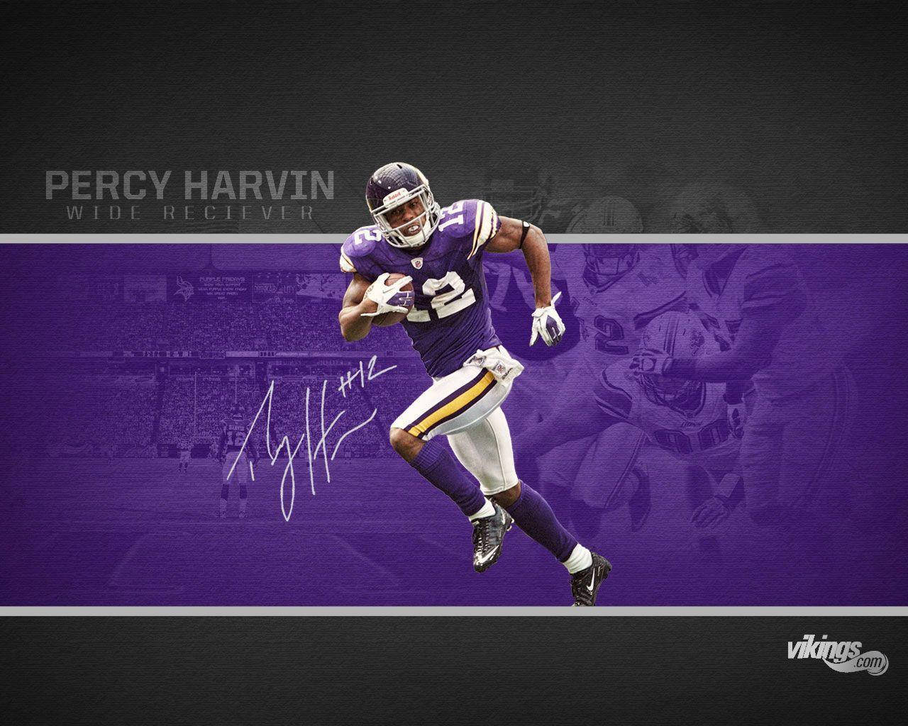 Nfl Football Player Percy Harvin Wallpaper