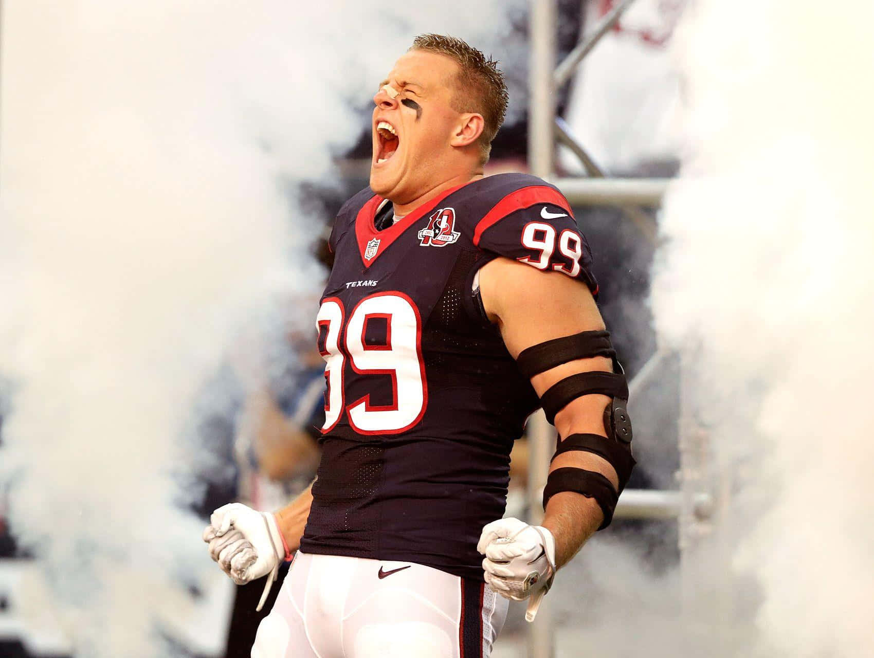 Nfl Star J.j. Watt Wallpaper