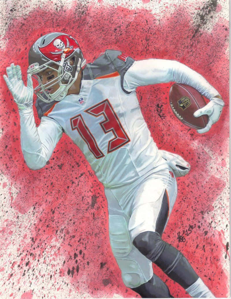 Nfl Wide Receiver Mike Evans Wallpaper