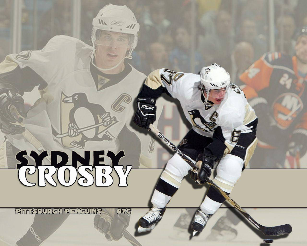 Nhl Legend Sidney Crosby Wallpaper