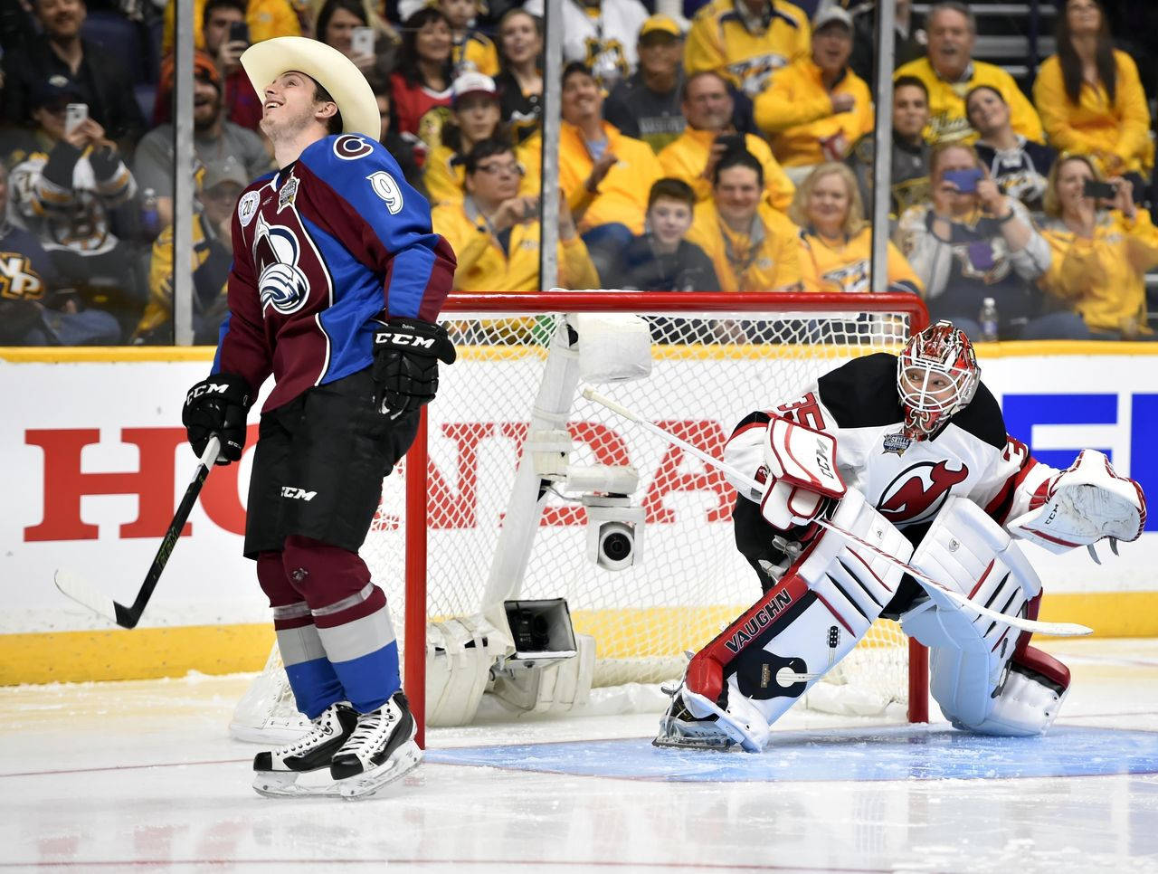 Nhl Star Matt Duchene Embracing Cowboy Style Wallpaper