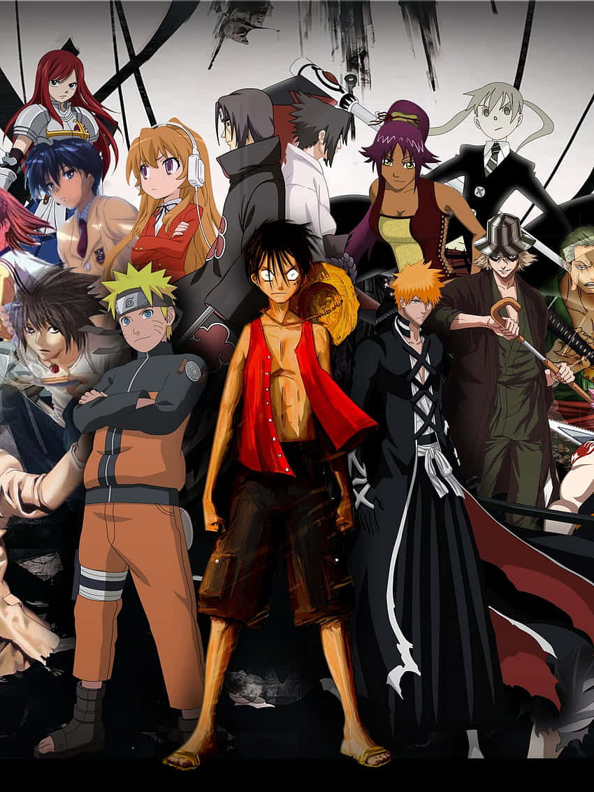 Nice Anime Popular Crossover Wallpaper