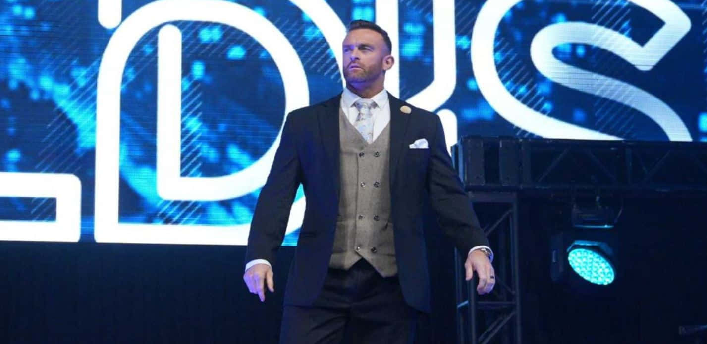 Nick Aldis Wrestling Entrance Wallpaper