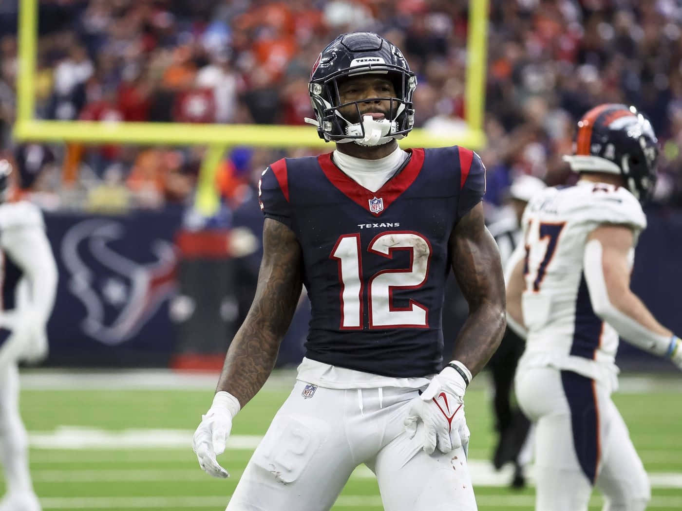 Nico Collins Houston Texans Game Day Wallpaper