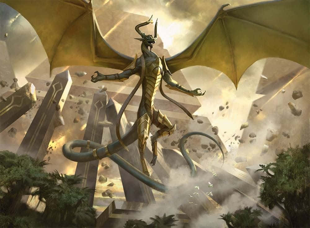 Nicol Bolas Imminent Rising Wallpaper