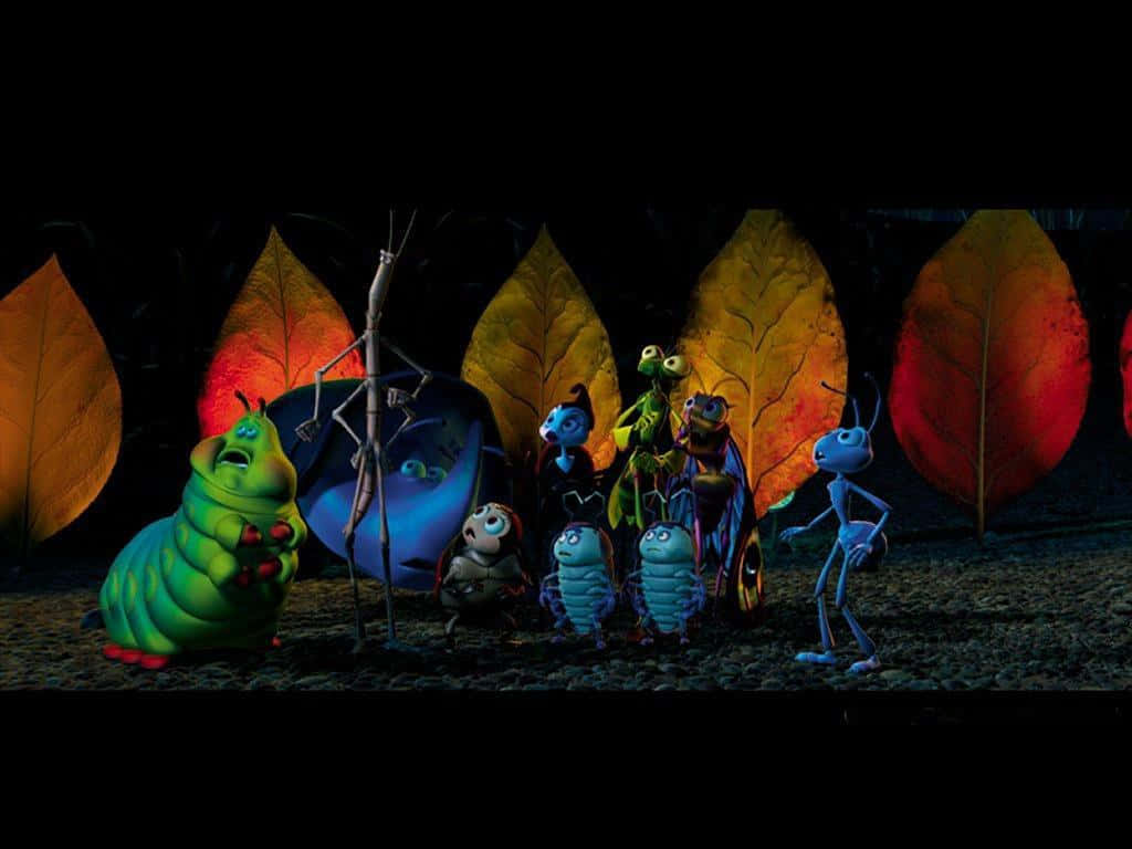 Night Meeting A Bugs Life Wallpaper