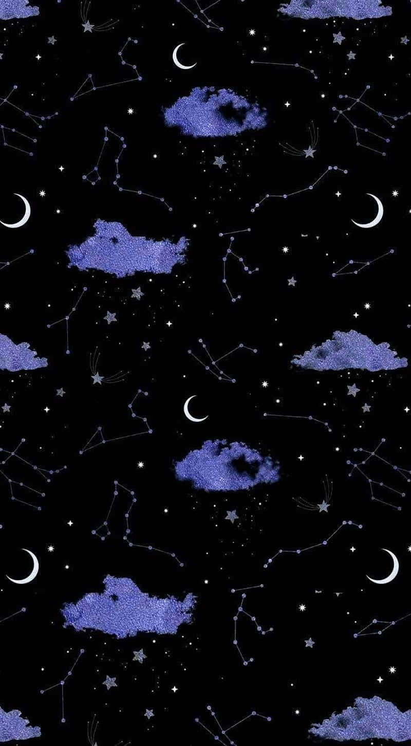 Night Sky Constellations And Stars Wallpaper