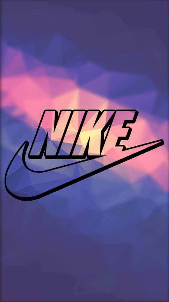 Nike Logo Purple Aesthetic Wallpaper Wallpaper