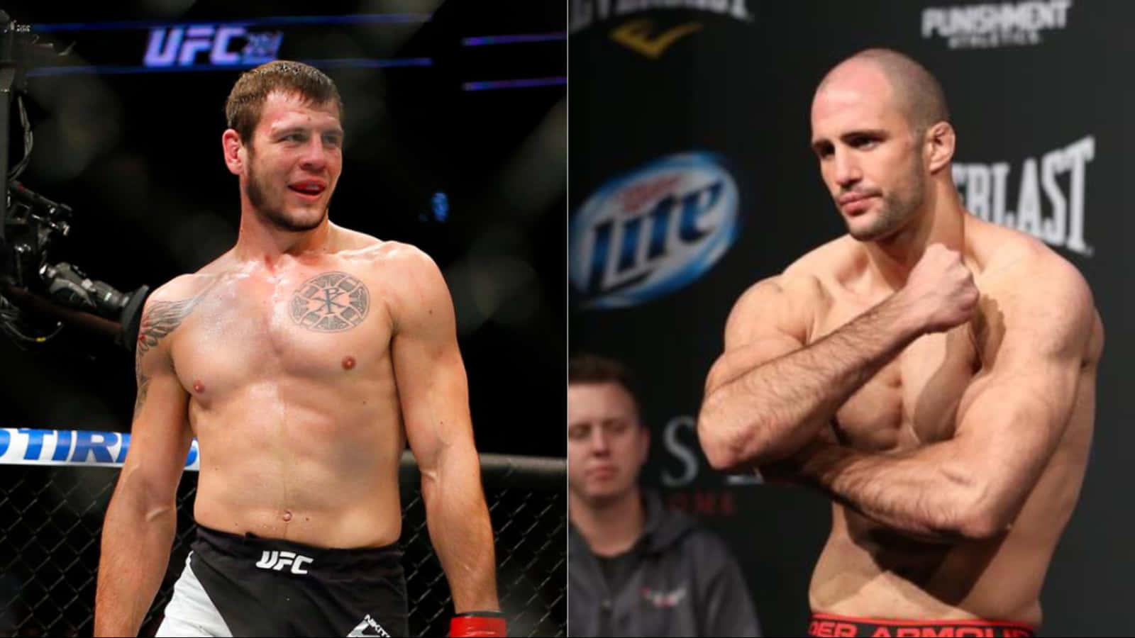 Nikita Krylov And Oezdemir Side-by-side Images Wallpaper