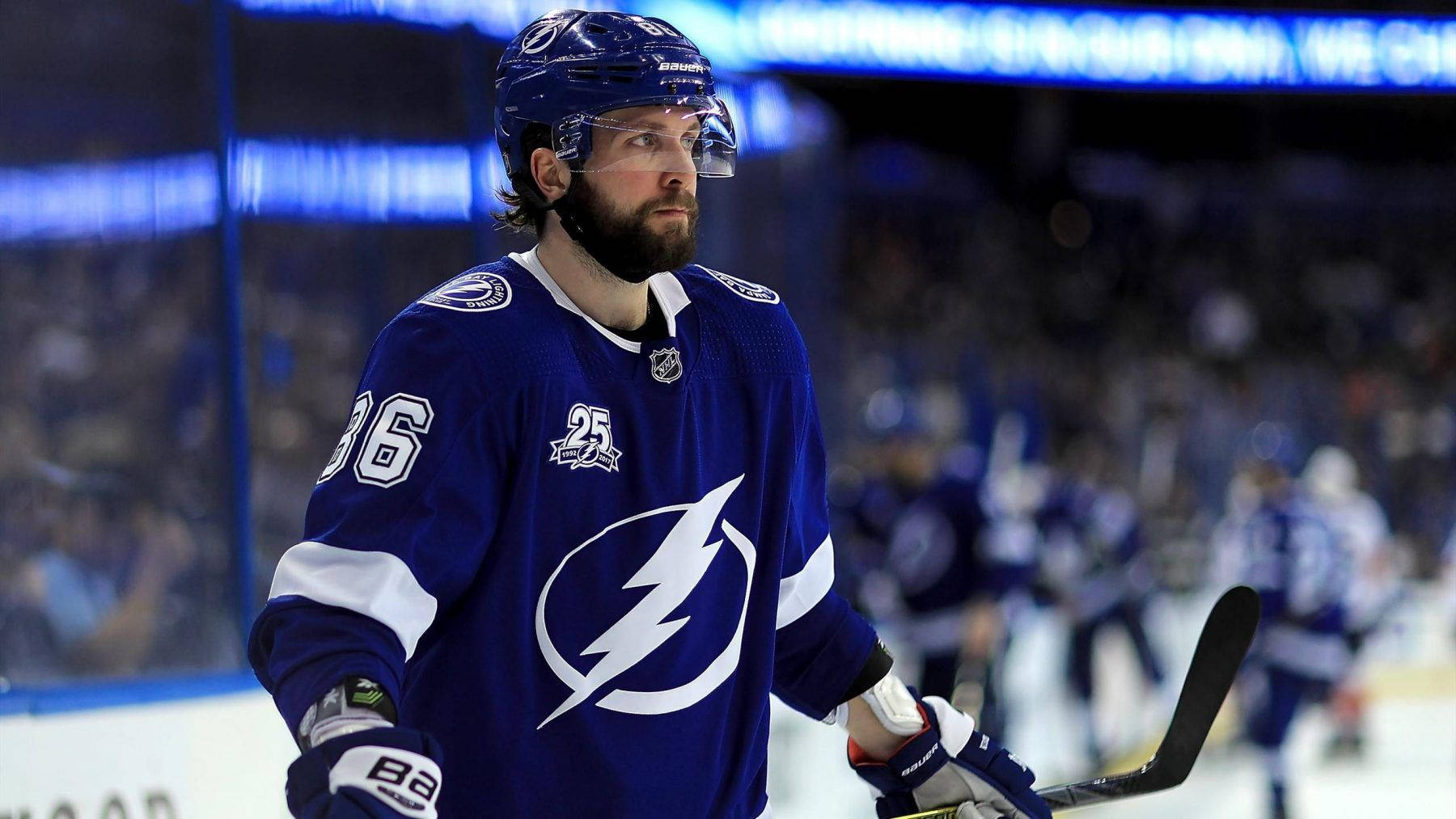 Nikita Kucherov Game Face Wallpaper