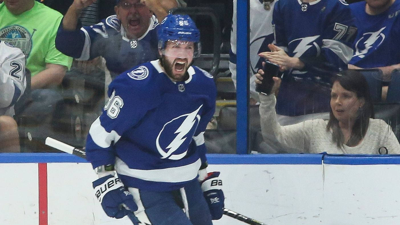 Nikita Kucherov Nhl Player Wallpaper