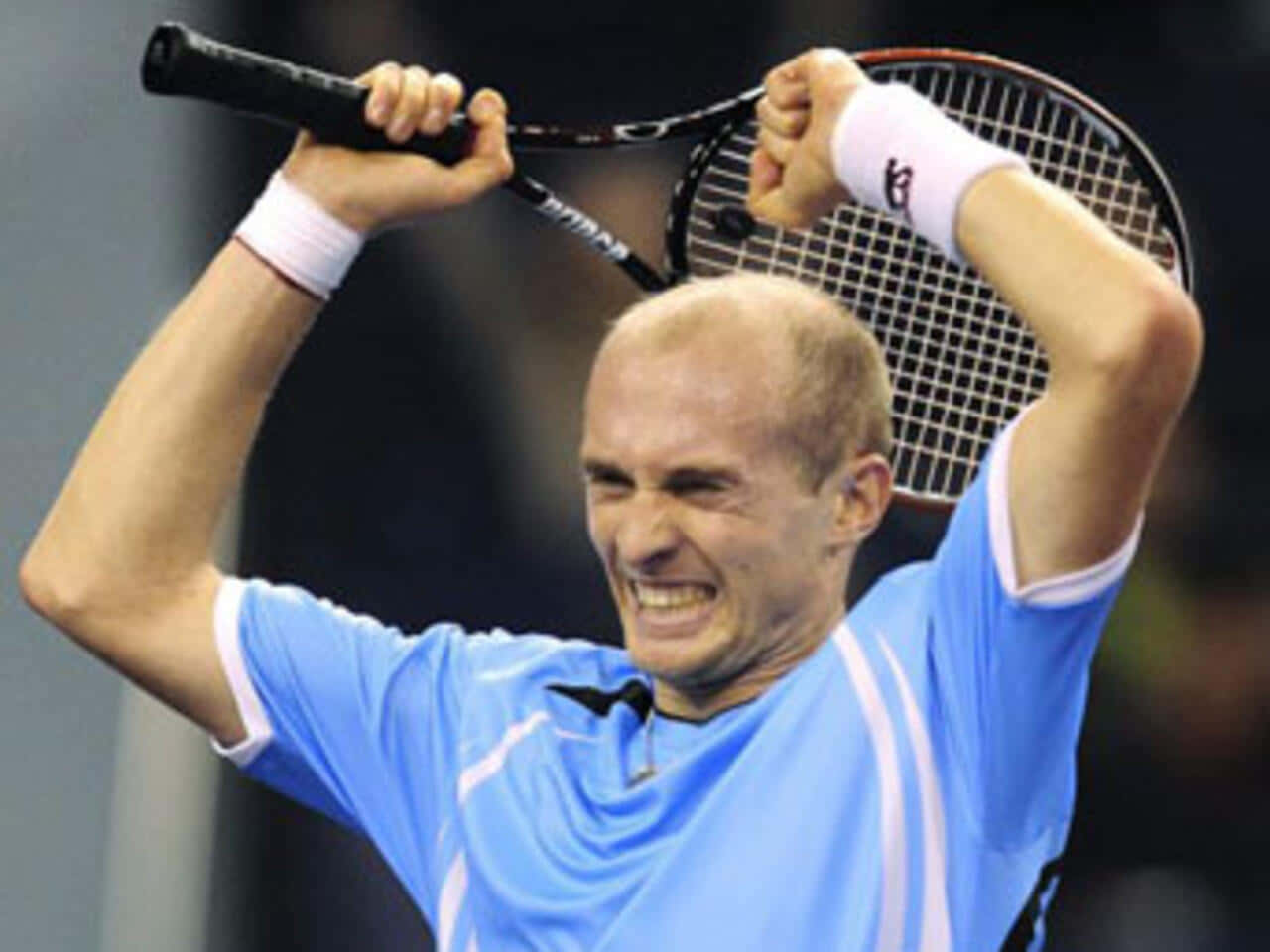 Nikolay Davydenko Victorious Wallpaper