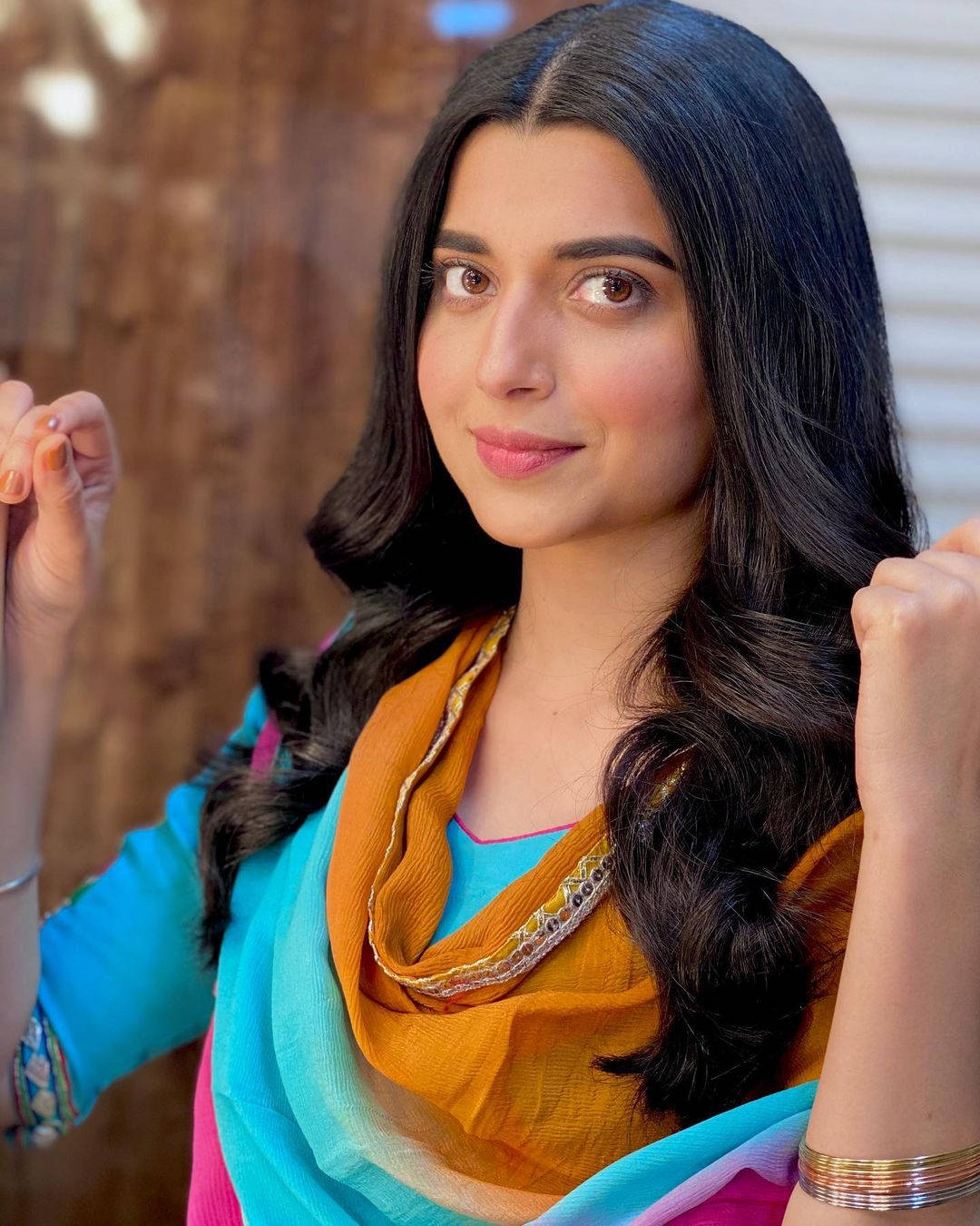 Nimrat Khaira Portrait Wallpaper