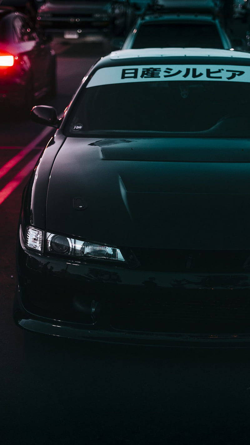 Nissan's Classic Silvia S14 - A Timeless Beauty Wallpaper