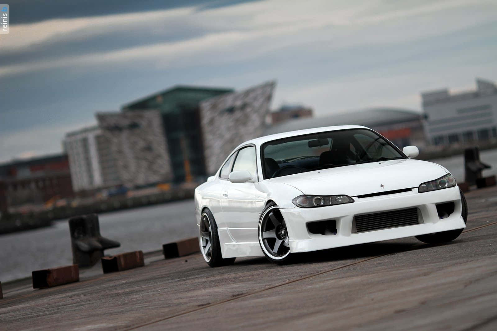 Nissan Silvia S15 Industrial Park Wallpaper