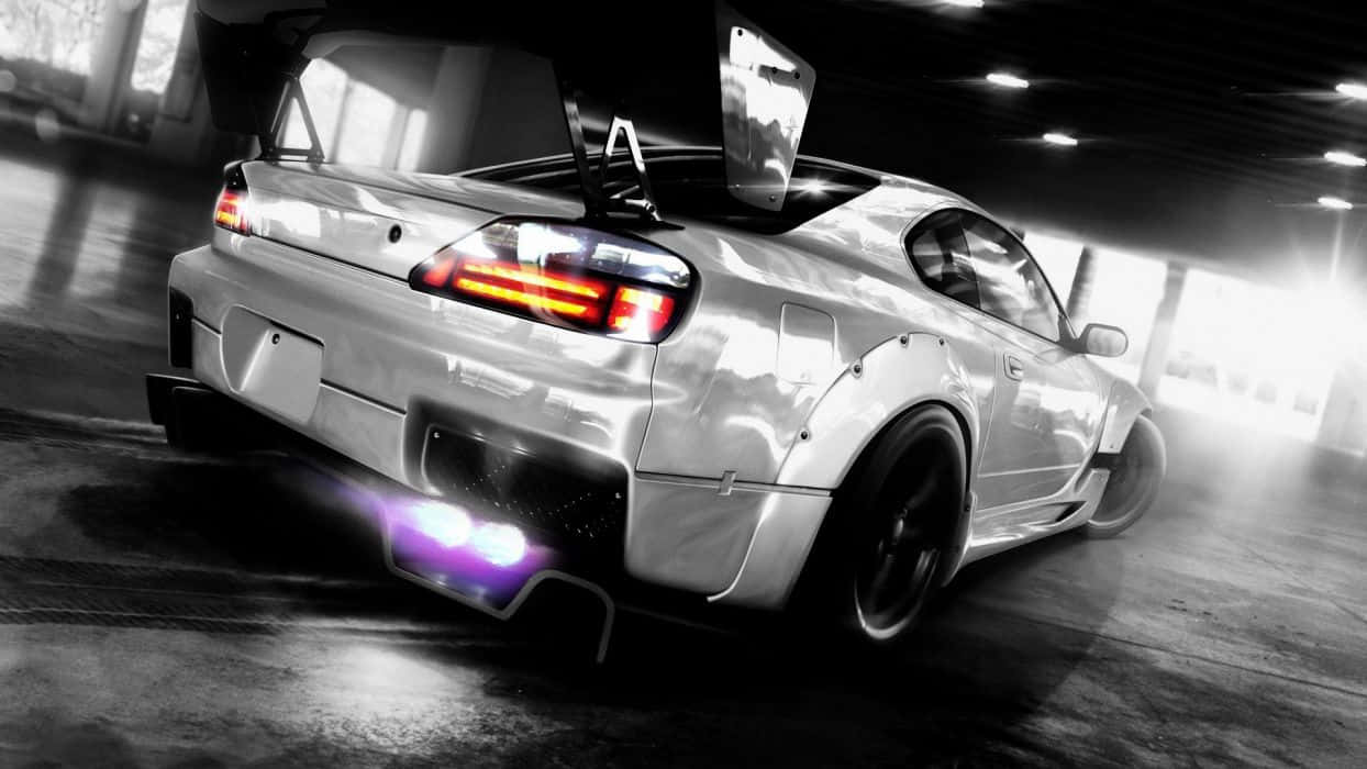 Nissan Silvia S15 Neon Muffler Wallpaper