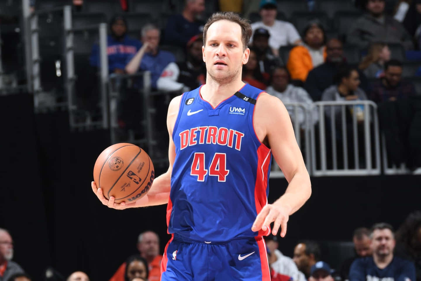 No. 44 Detroit Pistons Bojan Bogdanovic Wallpaper