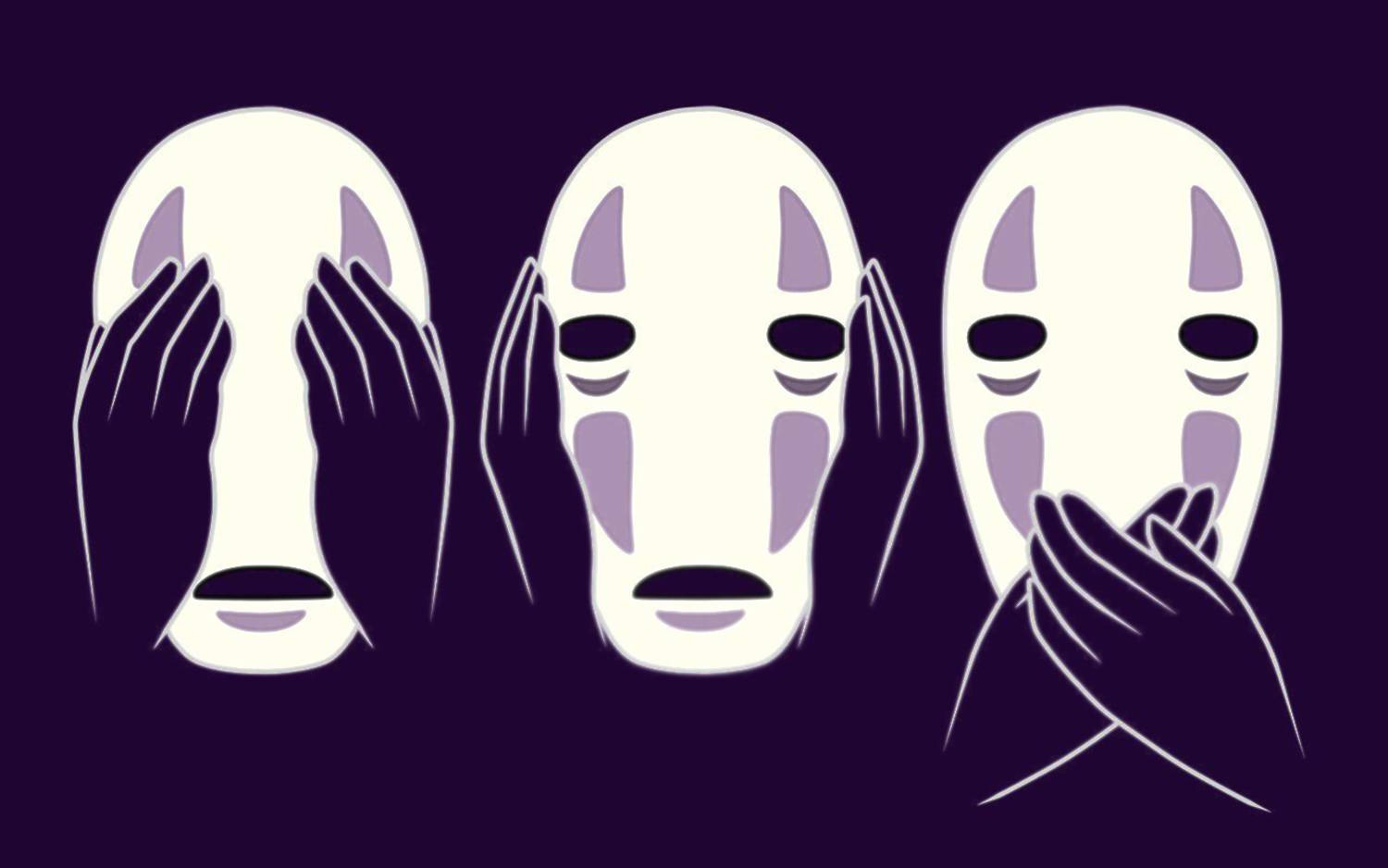 No-face Evil Meme Wallpaper