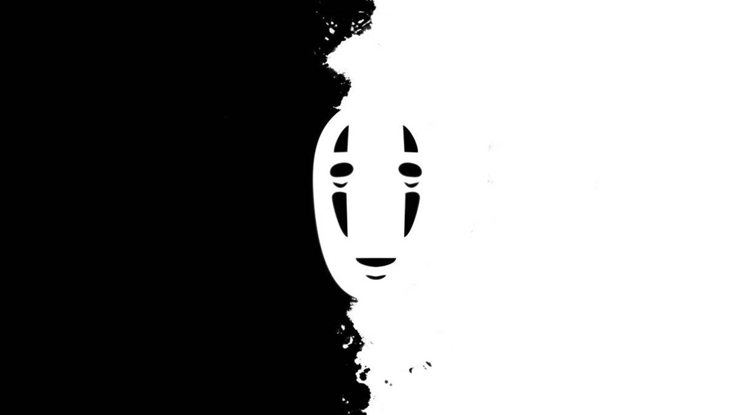 No-face Half Art Wallpaper