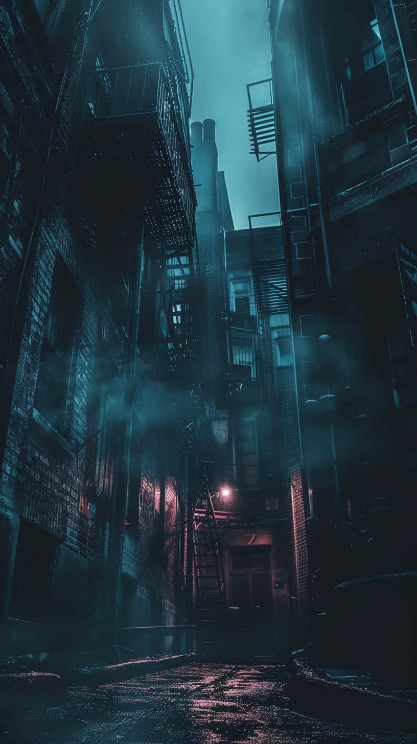 Noir Alleyway Mystery.jpg Wallpaper