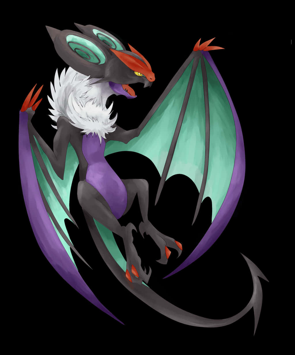 Noivern Pokemon Artwork Wallpaper