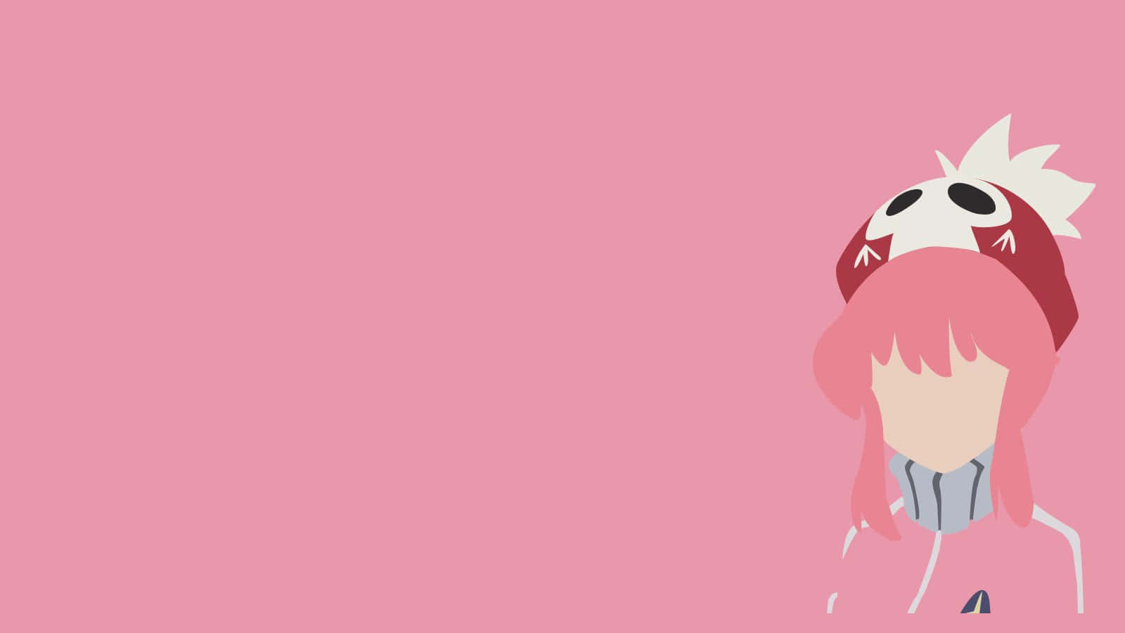 Nonon Jakuzure - A Powerful Symphony Of Pink And Skill Wallpaper