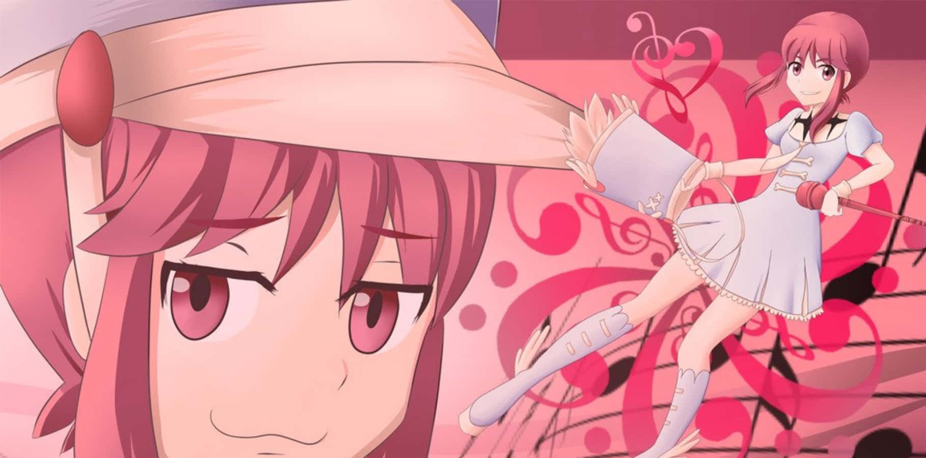 Nonon Jakuzure In Action Wallpaper