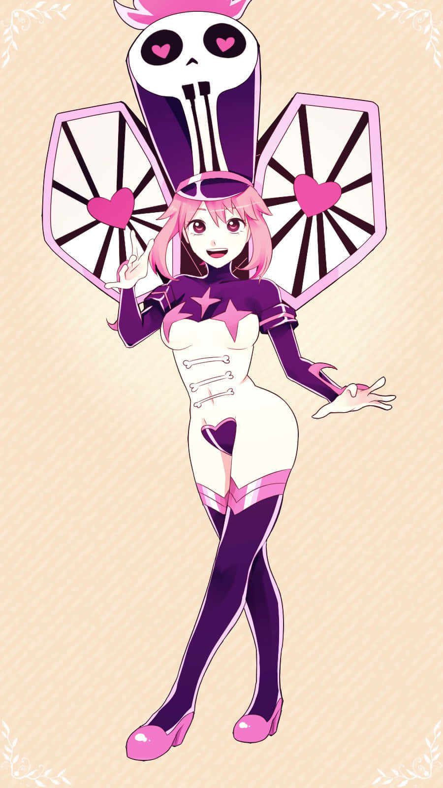 Nonon Jakuzure In Majestic Stance Wallpaper