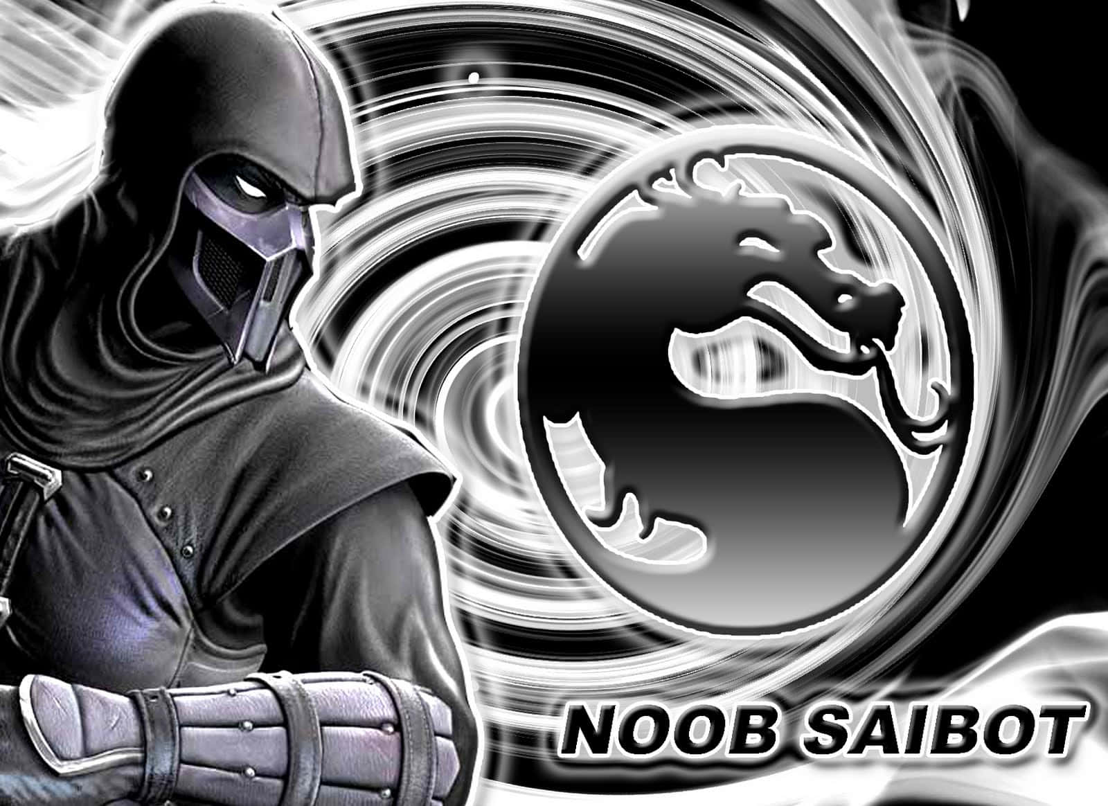 Noob Saibot Unleashes His Power In Mortal Kombat Wallpaper