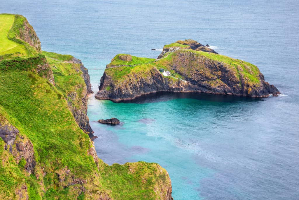 Northern Ireland Coastal Cliffs Wallpaper