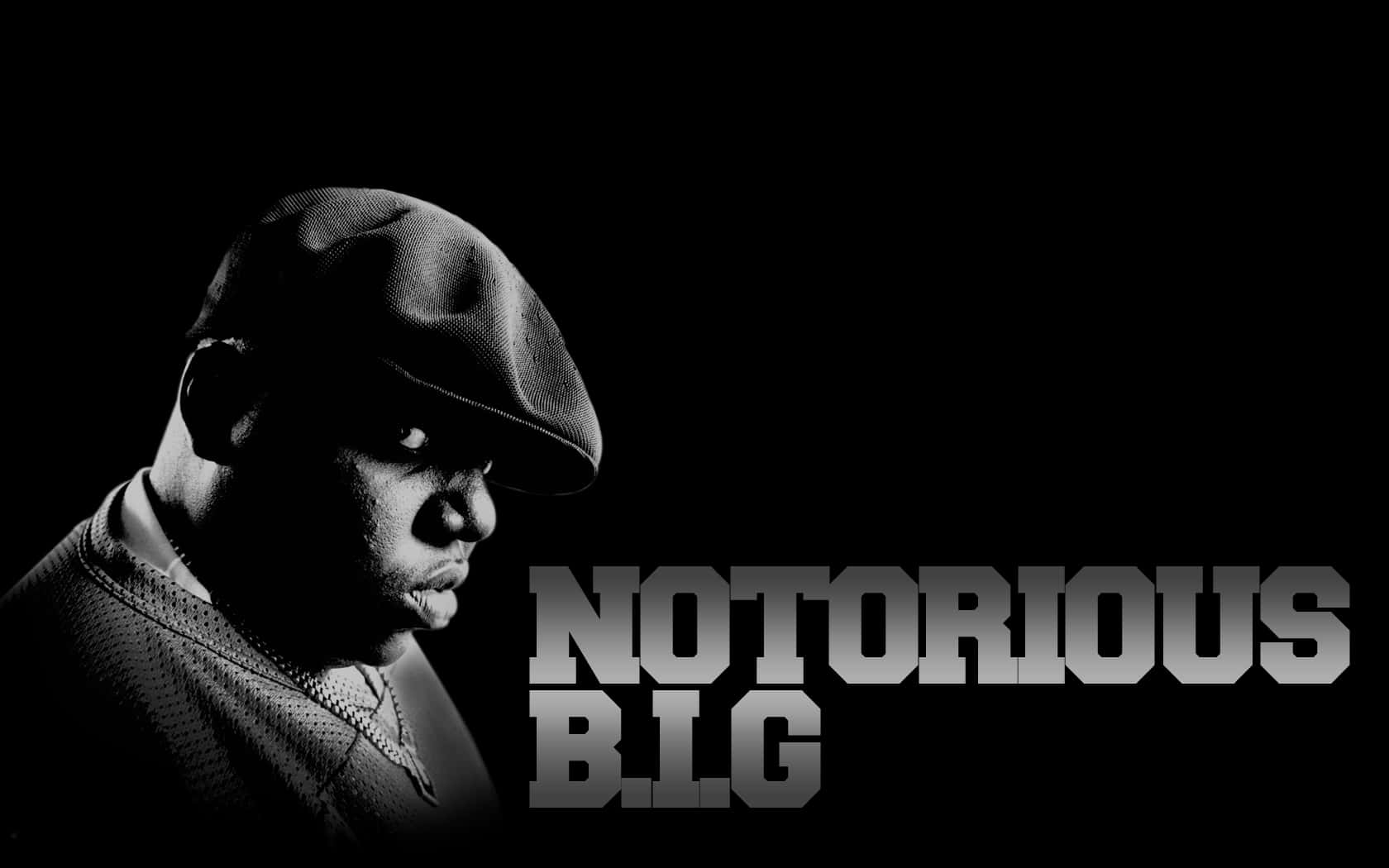 Notorious B.i.g Black Art Wallpaper