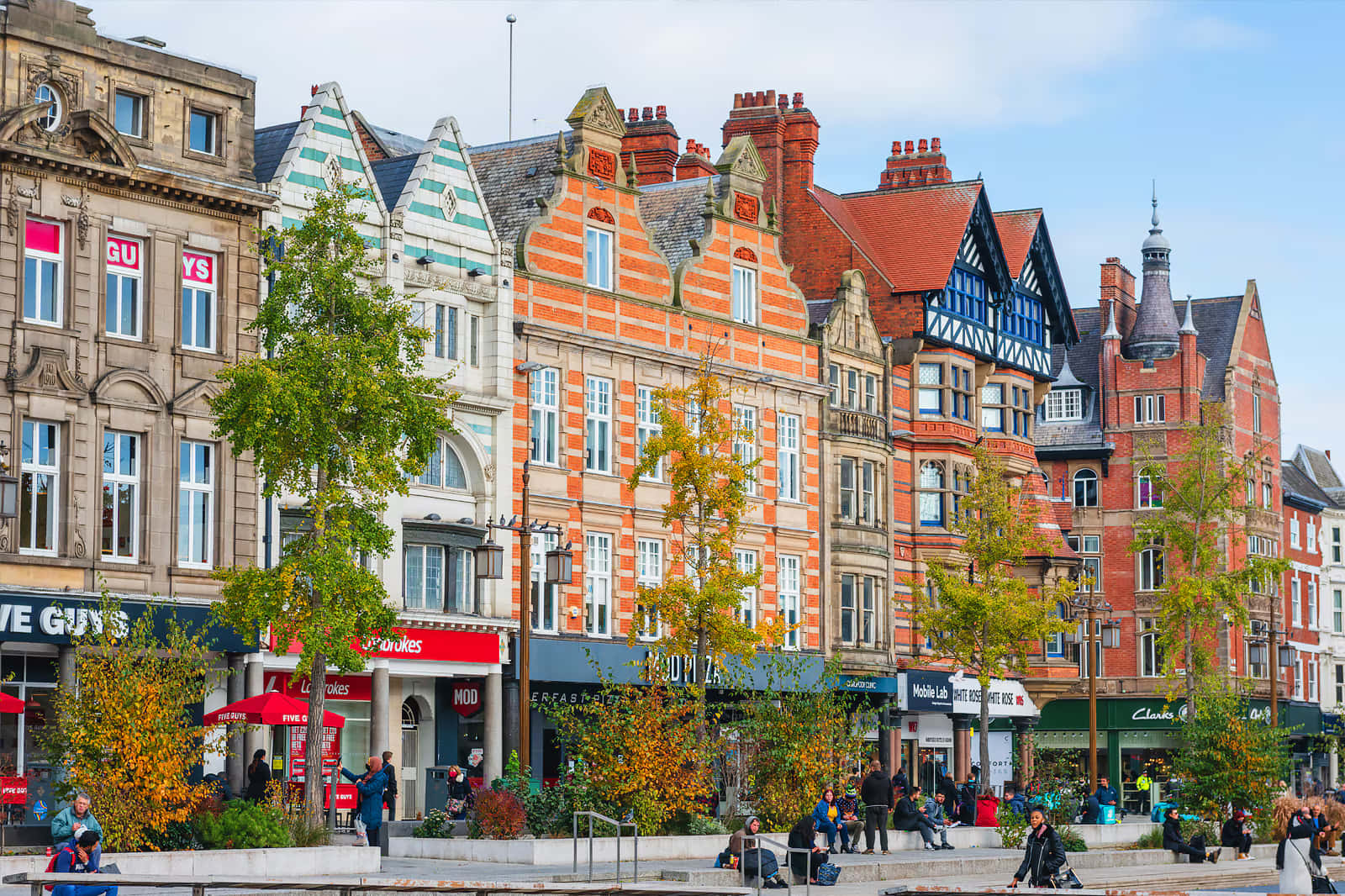 Nottingham City Centre Architecture Wallpaper