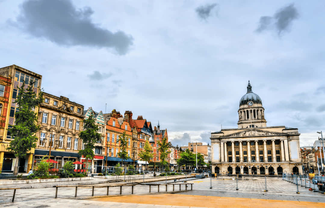 Nottingham_ Old_ Market_ Square_and_ Council_ House.jpg Wallpaper